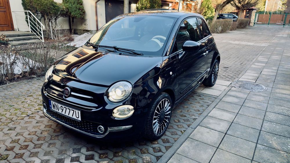 Fiat 500 Fiat 500 Bezwypadkowy, serwisowany w ASO,  TOP !!!