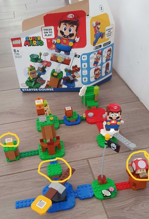 Lego Super MARIO 71360 - Starter Kit (mais suplementos)