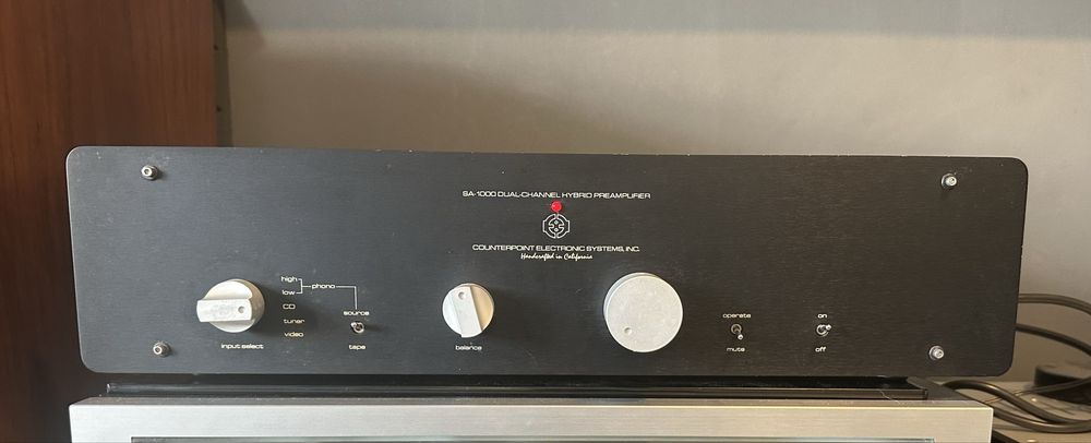 Counterpoint SA-1000 Dual Channel Hybrid Preamplfier
