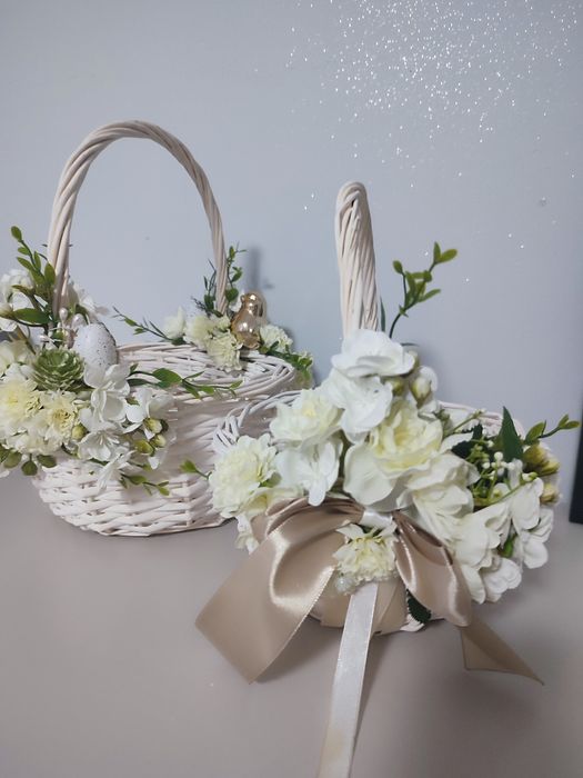 Zestaw koszyczków wielkanocnych