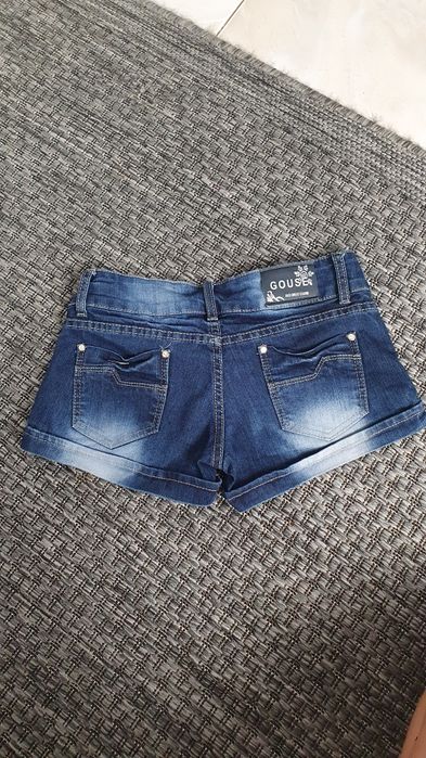 Spodenki szorty jeansowe r.28 (XS)