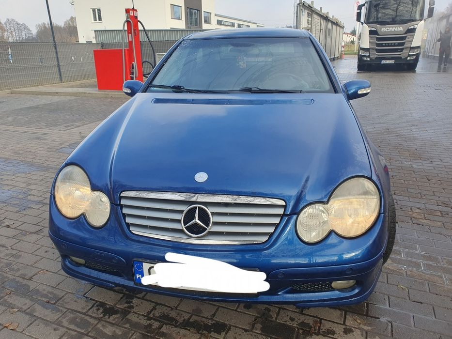 Mercedes c220 sport zarejestrowany panorama  coupe