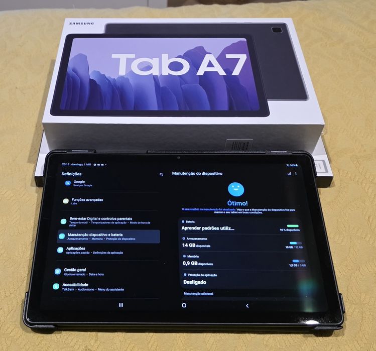 Samsung Tab A7 SM-T503 c/capas