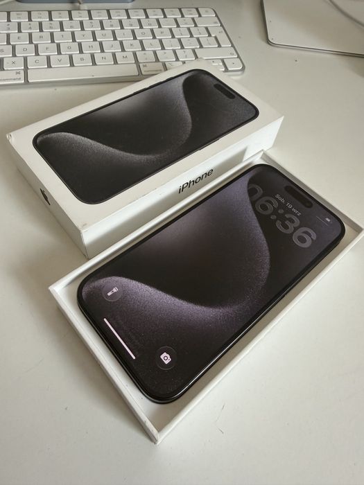 Bateria 95% iPhone 15 Pro 128gb Black Titanium