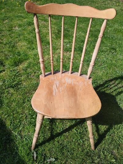 Krzesło drewniane vintage