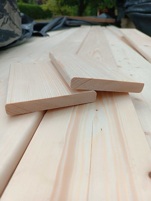 Deska elewacyjna 19 20mm pióro wpust podbitka 14mm