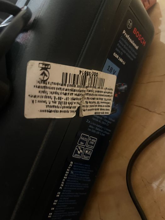 Шуруповерт Bosch GSR180-LI Professional