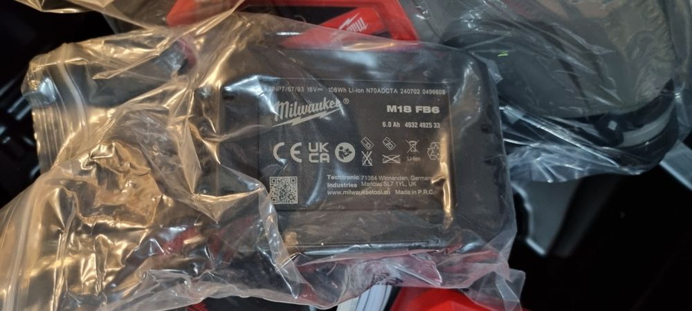 Fabrycznie nowa mlotowiertarka Milwaukee m18 onefh komplet 6.0