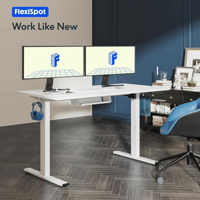 Nowe biurko elektryczne / blat / stół / 60x100cm / FlexiSpot !K491!