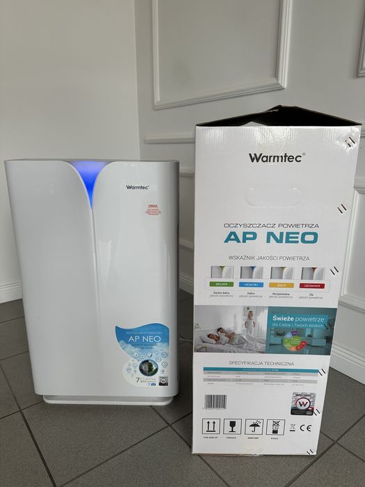 Oczyszczacz powietrza Warmtec AP Neo do 100m2 WiFi 7 etapów