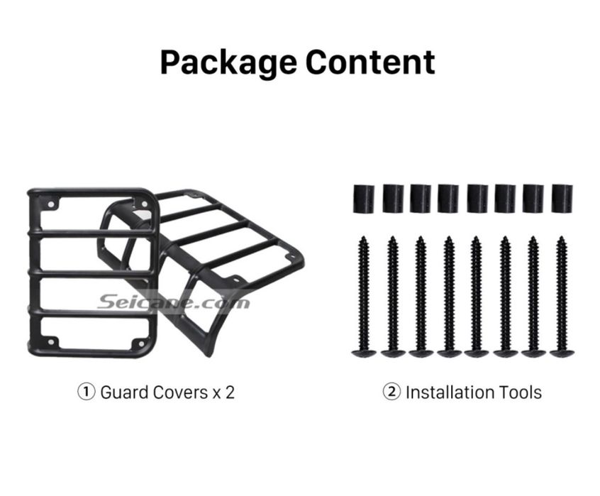 Proteção Traseira para Jeep Wrangler