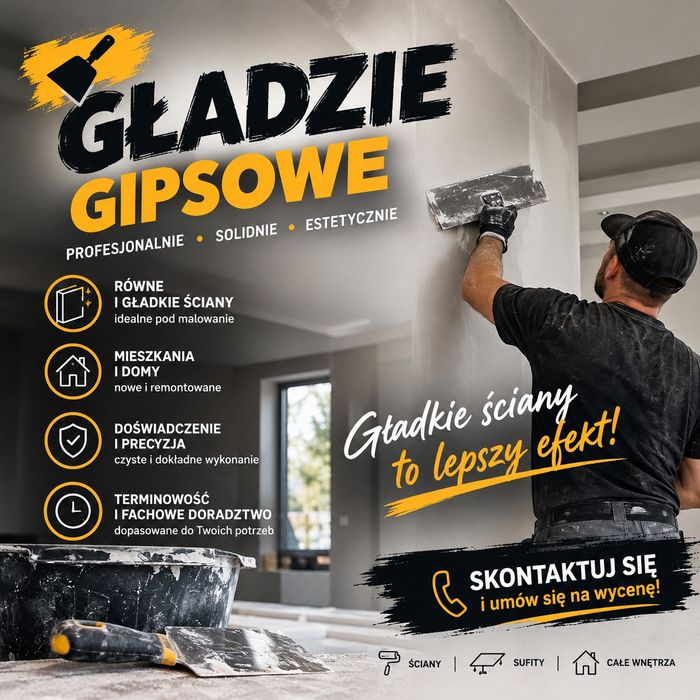 Szpachlowanie Malowanie Wykończenia Wnętrz