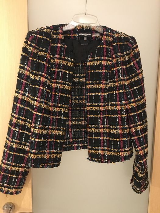 Marynarka marynareczka damska Karl Lagerfeld elegancka ciekawa