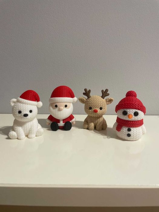 Decoração de Natal - Estilo Croché