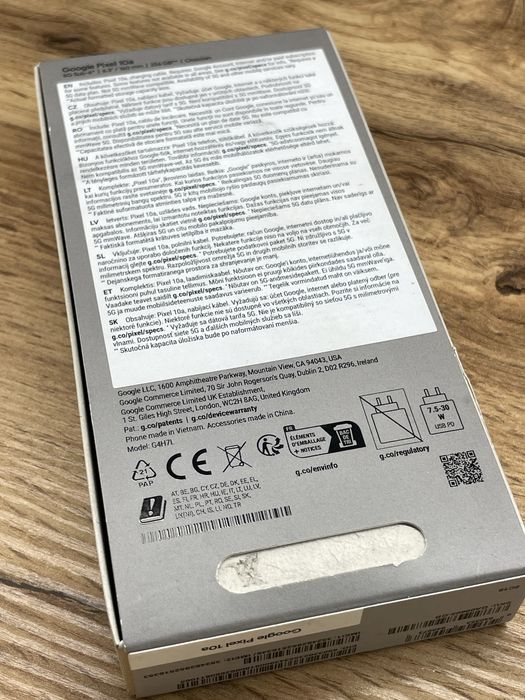 Магазин! New Google Pixel 10A 128gb Black Europe! Гарантія! Обмін!