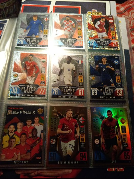 Arquivador (coleção liga das nações cards)