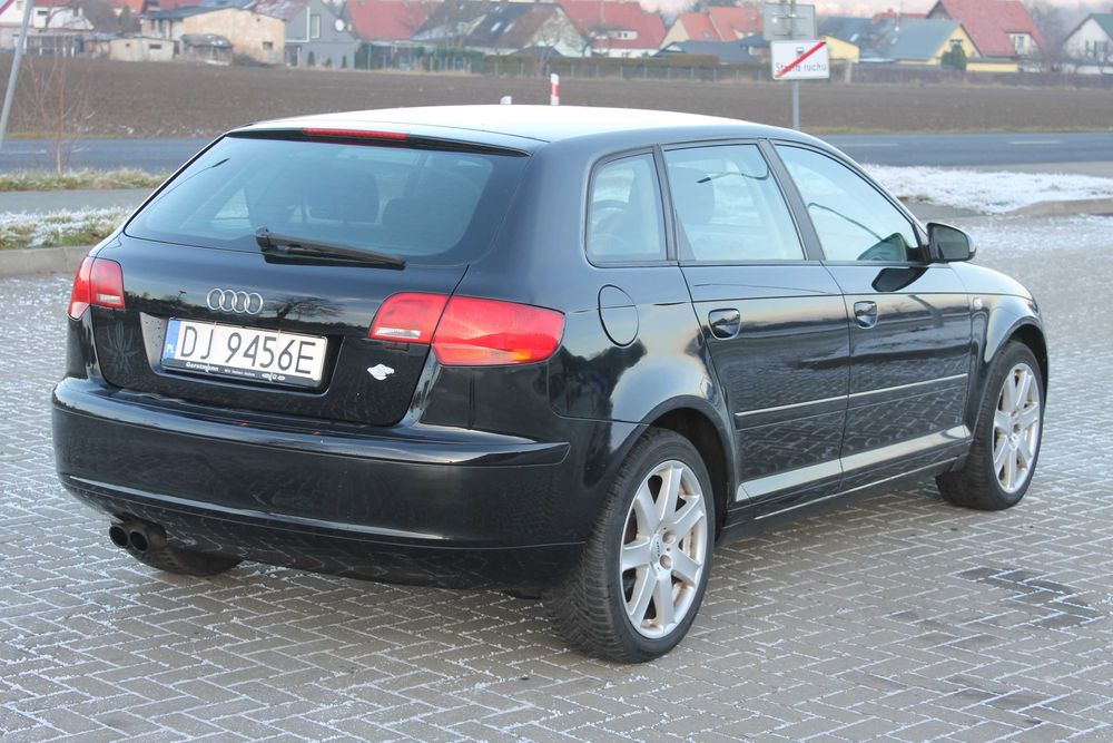 Audi A3 2006r 5 DRZWI 2,0 Benzyna 150KM Xenon Klimatyzacja Alufelgi 17