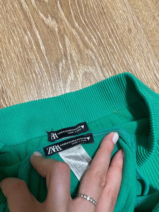 Костюм для фитнеса в рубчик zara