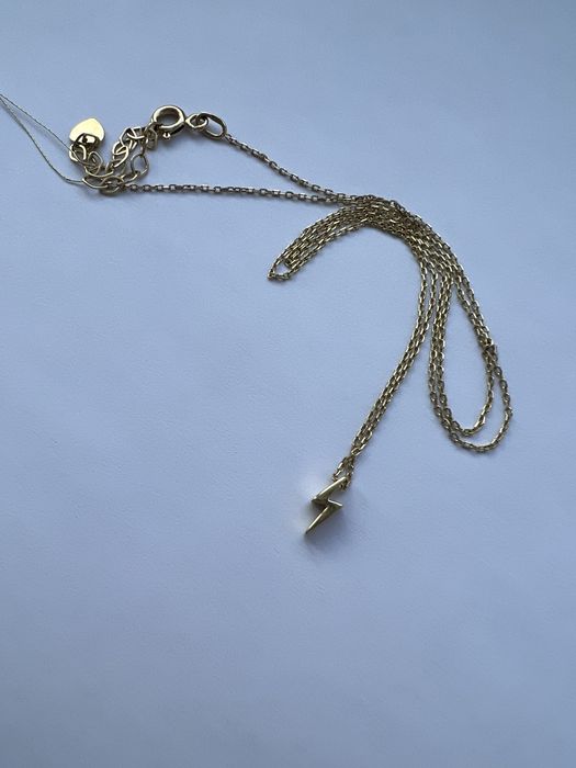 Золотая цепочка колье желтое золото 585 проба