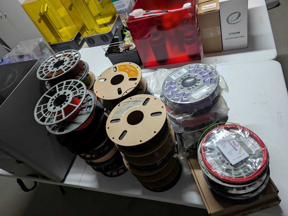 Lote impressão 3D: Bambu Lab X1 Carbon + AMS, Photon Mono X e mais