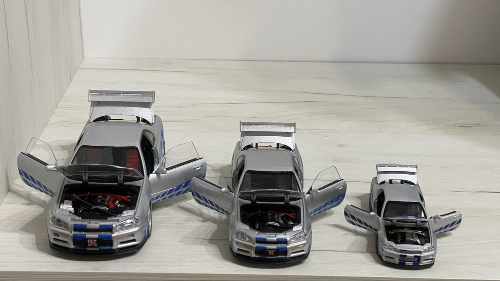 Машинка 1:32 1:24 1:18 NISSAN GT-R металева модель колекція іграшка