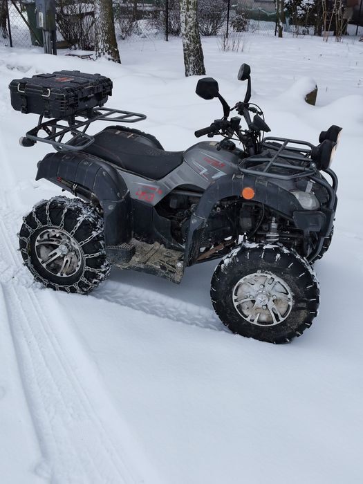 Quad Barton Mikilon Hummer 200. Homologacja