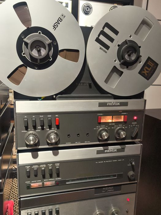 Revox magnetofon szpulowy