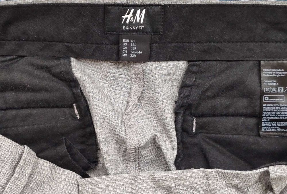 Штани завуженого крою H&M