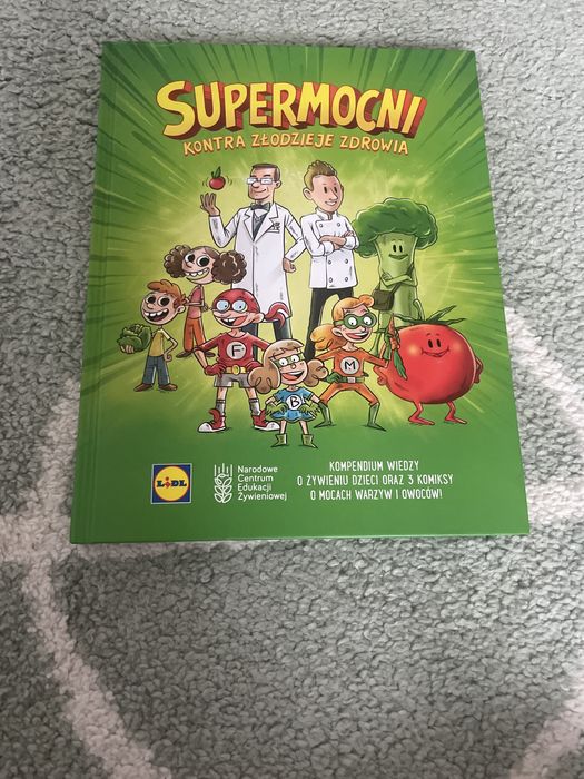 Książka SuperMocni kontra zlodzieje zdrowia