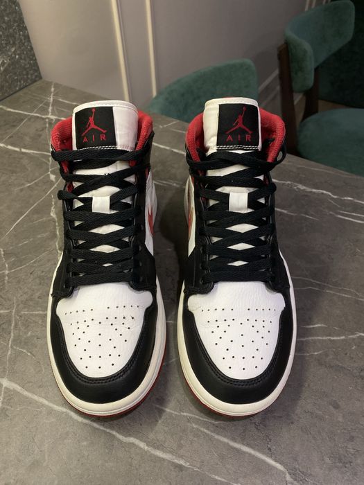 Оригінальні Nike Air Jordan 1 Mid Red Розмір 40.5 Dunk AF