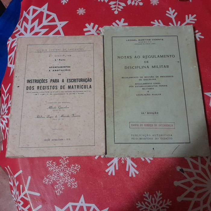 Livros militares do exército