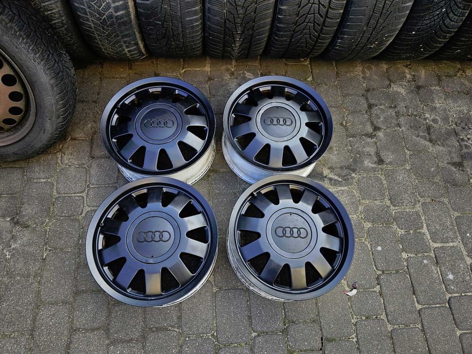 Alufelgi 15 cali Audi 5x112 oryginał czarna satyna mat