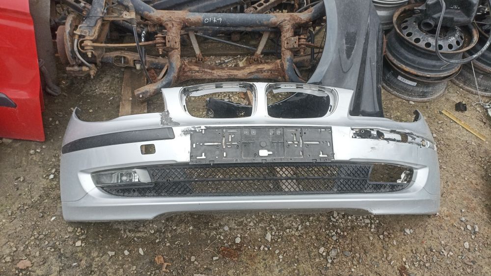 Бампер Бмв є87  сірий