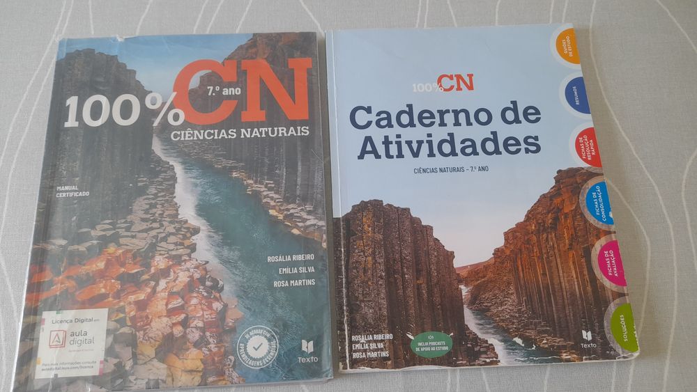 Livros Escolares 7. ANO  Ciências  " 100% CN"