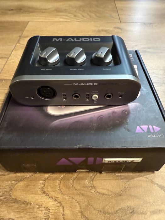 M-Audio Fast Track USB – Interfejs audio, stan dobry