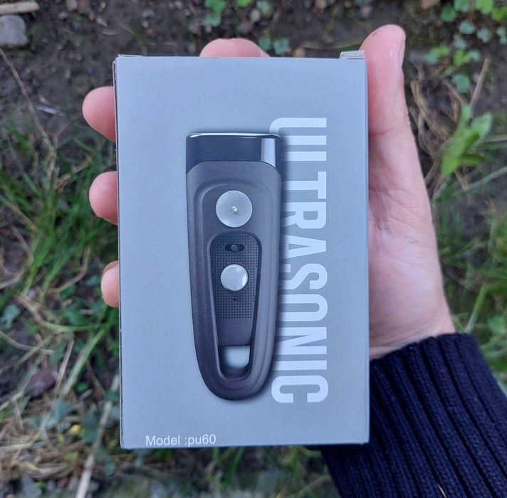 Ultrasonic PU-60US Отпугиватель собак с LED фонариком відлякувач собак