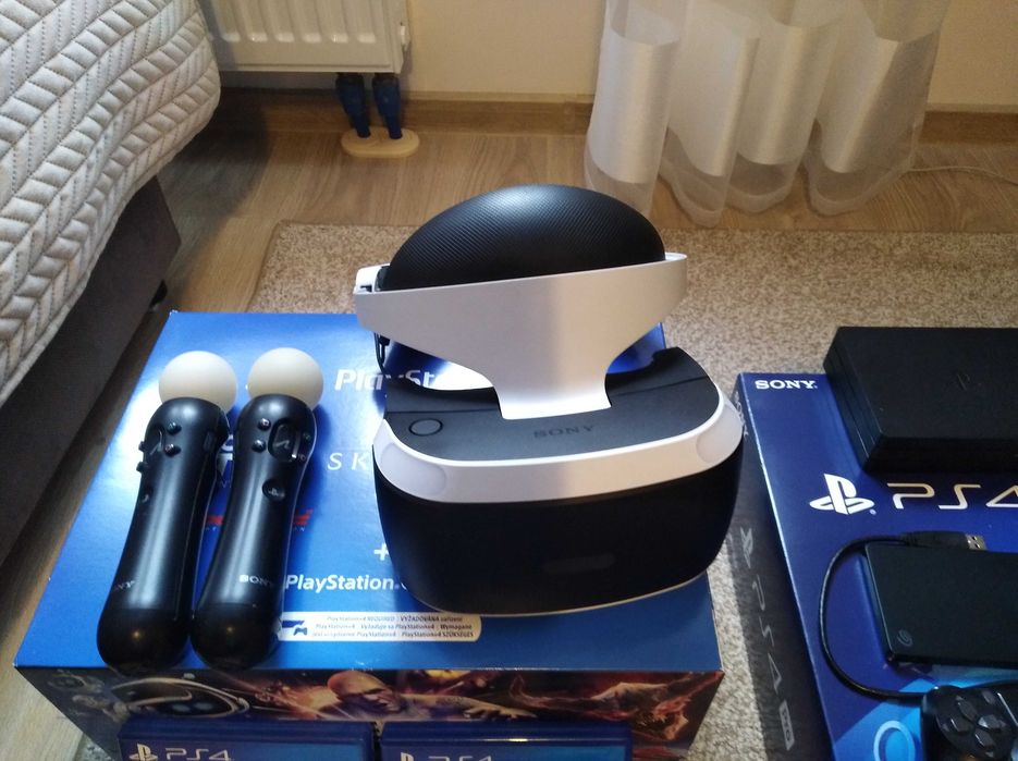 Playstation 4 Pro 4K Cały komplet do Grania