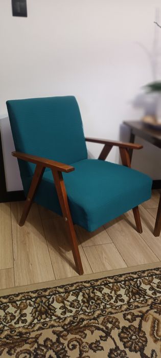 Fotele PRL jak nowe orginal tapicerka Nie wymagają renowacji