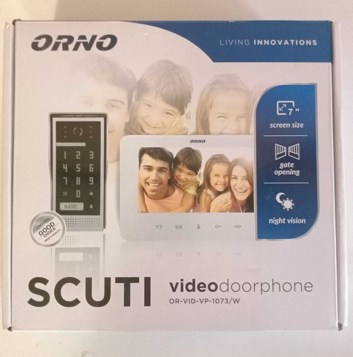 Wideodomofon przewodowy OR-VID-VP-1073/W SCUTI ORNO nowy