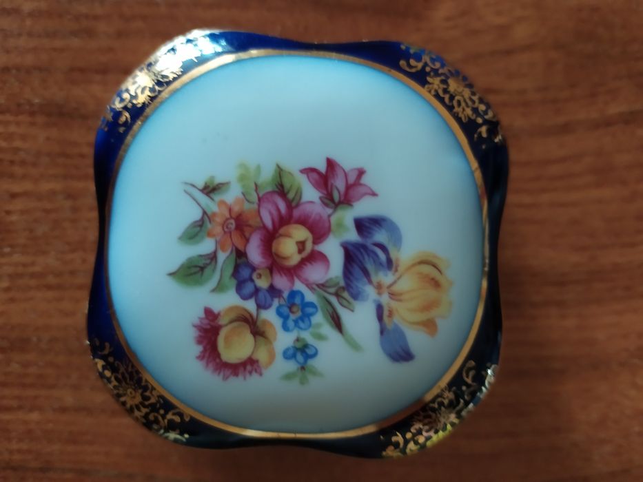 Вінтажна порцелянова шкатулочка для прикрас PM Martinroda Germania