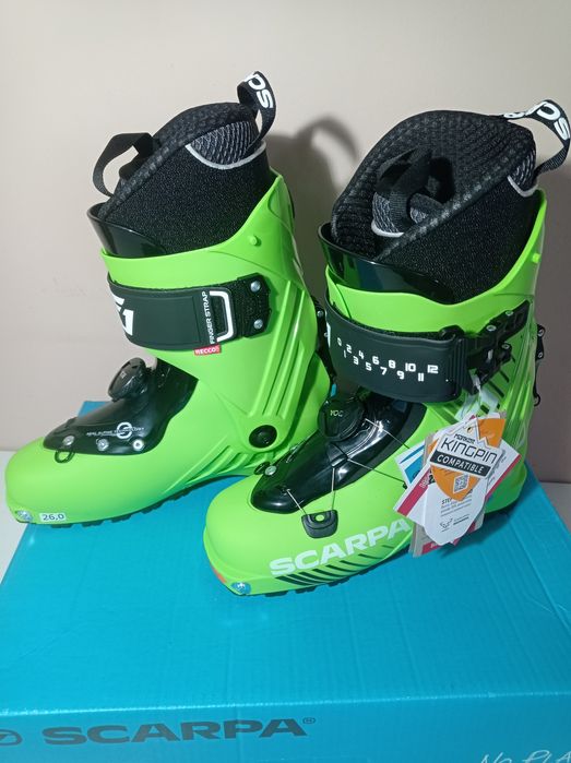 Nowe buty Scarpa Green Lime 260mm