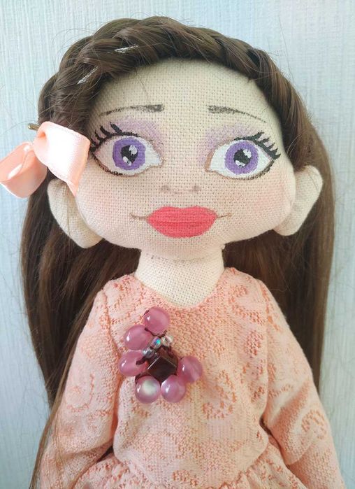 Продам текстильну інтер'єрну куклу, ручна робота