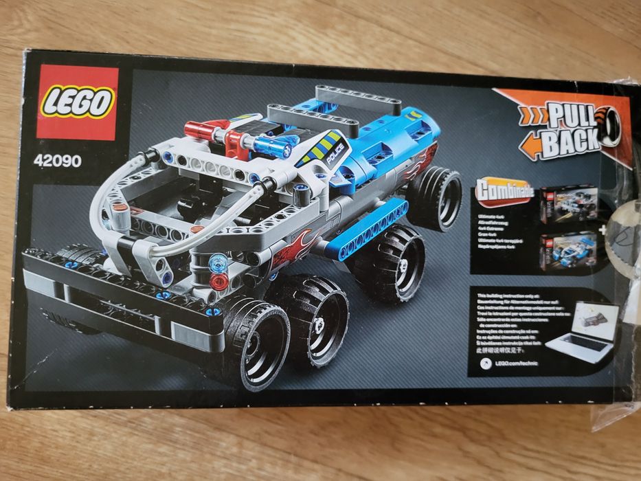 Lego Technic 42090 monster truck złoczyńców