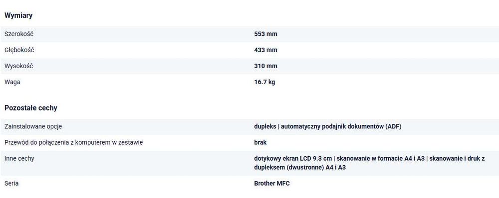 Drukarka Brother MFC-J6520DW (A4, A3)