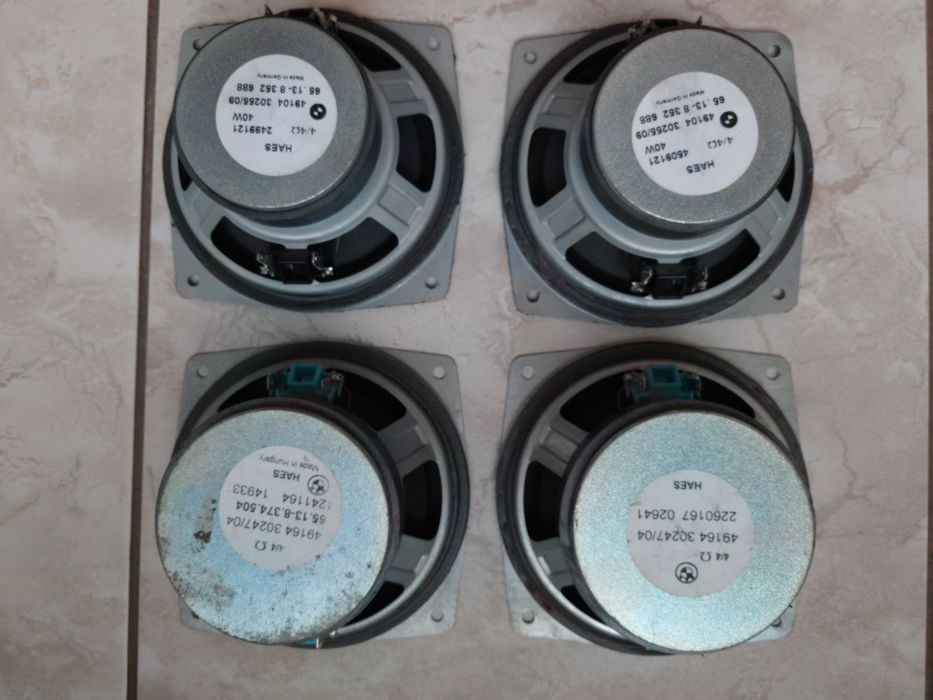 BMW  Е34 40 ват Е39 саундвуфер E60 F10 Динамики Акустика Harman Kardon