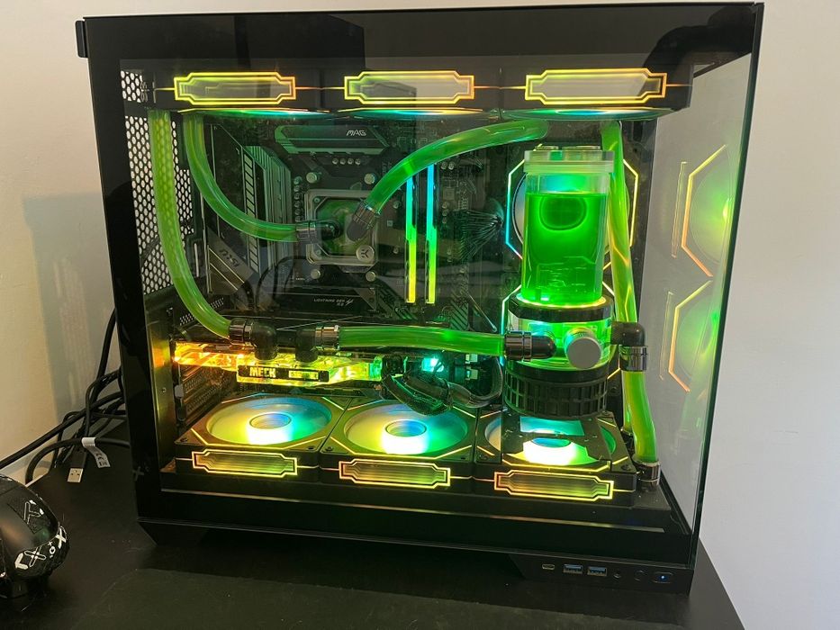 PC Gaming Watercooling Custom RGB | 2K 144Hz | Ryzen 5 + RX 5700XT