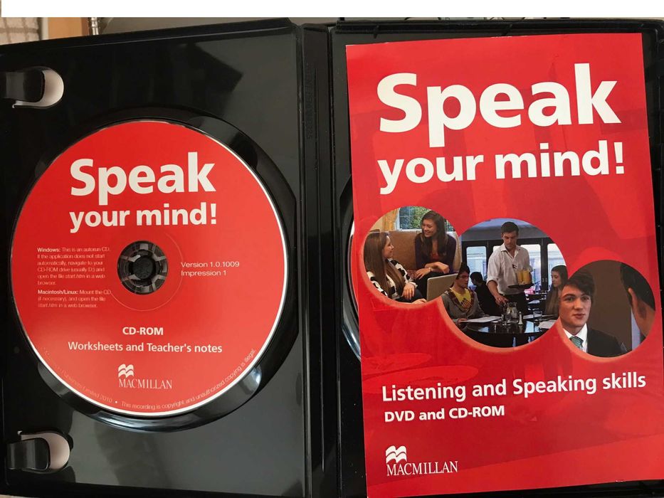 Speak your mind- Macmillan 2010 - English, DVD, Teacher's Book