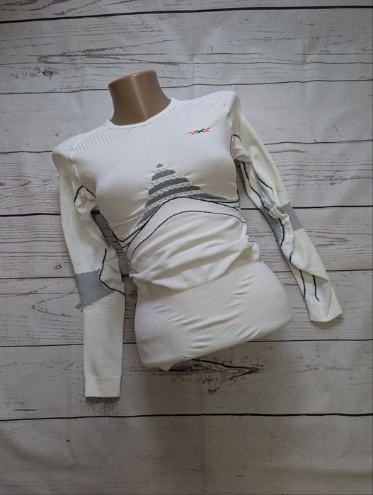 Спортивне білосніжне  термо футболка , термо  від X-bionic