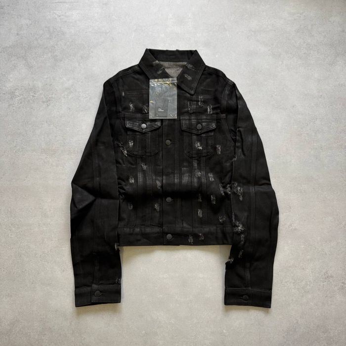 Джинсовая куртка Dior Homme distressed archive