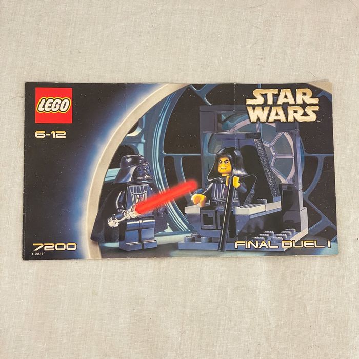 Lego Star Wars Final Duel I 7200 com instruções